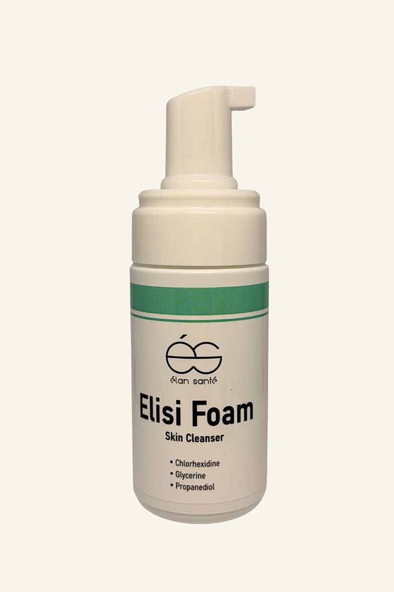 Elisi Foam της Elan Santé, αφρός καθαρισμού για απαλή φροντίδα και υγιεινή της επιδερμίδας.